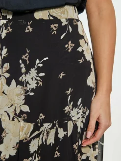 Faina Röcke<Damen Rock schwarz gemustert