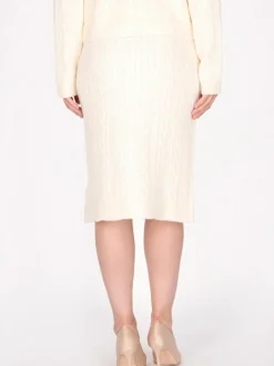 Dreimaster Röcke<Damen Rock weiß uni