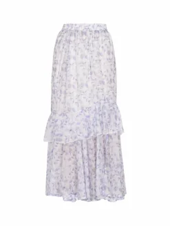 Dreimaster Röcke<Damen Rock blau gemustert