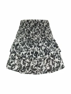 IZIA Röcke<Damen Rock schwarz gemustert