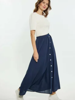 Usha Röcke<Damen Rock marine uni