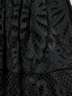 Faina Röcke<Damen Rock schwarz gemustert