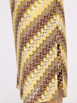 IZIA Röcke<Damen Rock gelb gestreift