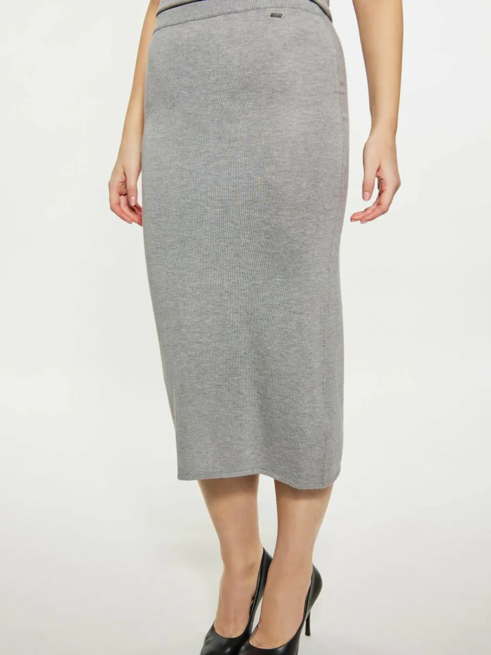 Dreimaster Röcke<Damen Rock grau uni