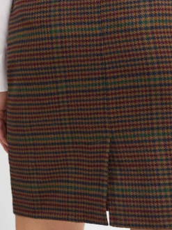 Franco Callegari Röcke<Damen Rock braun mehrfarbig kariert