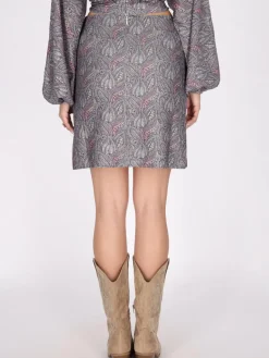 IZIA Röcke<Damen Rock pink gemustert