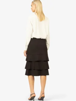Kraimod Röcke<Damen Rock schwarz uni