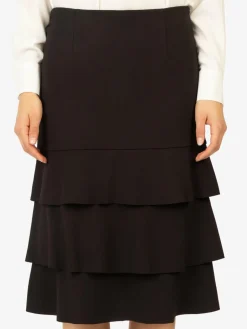 Kraimod Röcke<Damen Rock schwarz uni