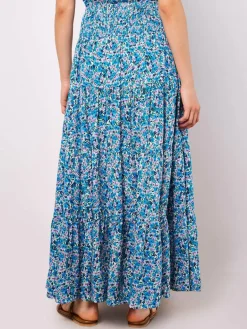 Apricot Röcke<Damen Rock beige gemustert