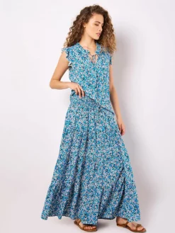 Apricot Röcke<Damen Rock beige gemustert