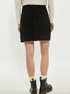 Dreimaster Röcke<Damen Rock schwarz uni