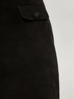 Dreimaster Röcke<Damen Rock schwarz uni