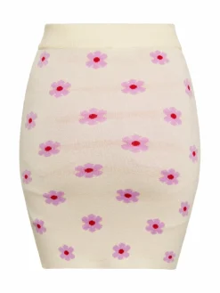 MyMo Röcke<Damen Rock beige gemustert