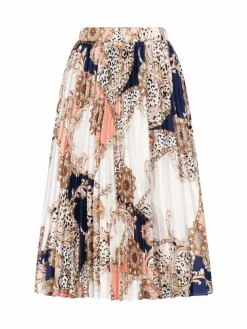 Faina Röcke<Damen Rock blau uni