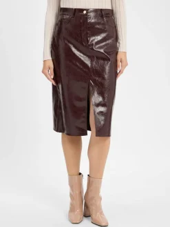 Liu Jo Collection Röcke<Damen Rock bordeaux uni