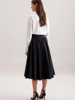 Seidensticker Röcke<Damen Rock - Uni blau uni