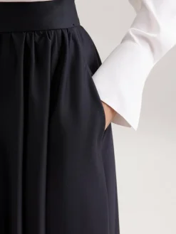 Seidensticker Röcke<Damen Rock - Uni blau uni