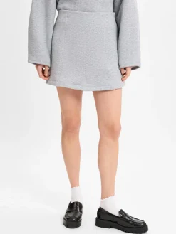 EDITED Röcke<Damen Rock - Zola hellgrau meliert
