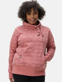 Damen Ragwear Sweatshirts & Sweatjacken>Damen Rollkragenpullover - Rylie Print Plus