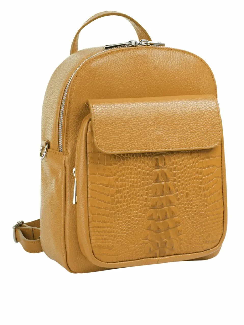 Cluty Taschen & Rucksäcke<Damen Rucksack gelb uni
