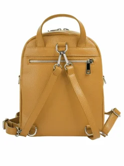Cluty Taschen & Rucksäcke<Damen Rucksack gelb uni
