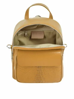 Cluty Taschen & Rucksäcke<Damen Rucksack gelb uni