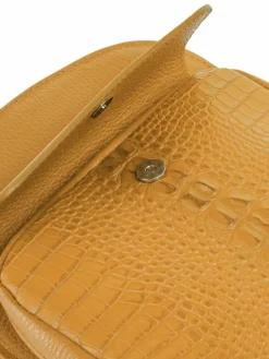 Cluty Taschen & Rucksäcke<Damen Rucksack gelb uni