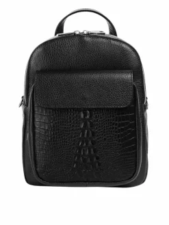 Cluty Taschen & Rucksäcke<Damen Rucksack schwarz uni