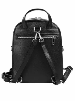 Cluty Taschen & Rucksäcke<Damen Rucksack schwarz uni