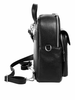 Cluty Taschen & Rucksäcke<Damen Rucksack schwarz uni