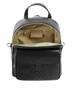 Cluty Taschen & Rucksäcke<Damen Rucksack schwarz uni