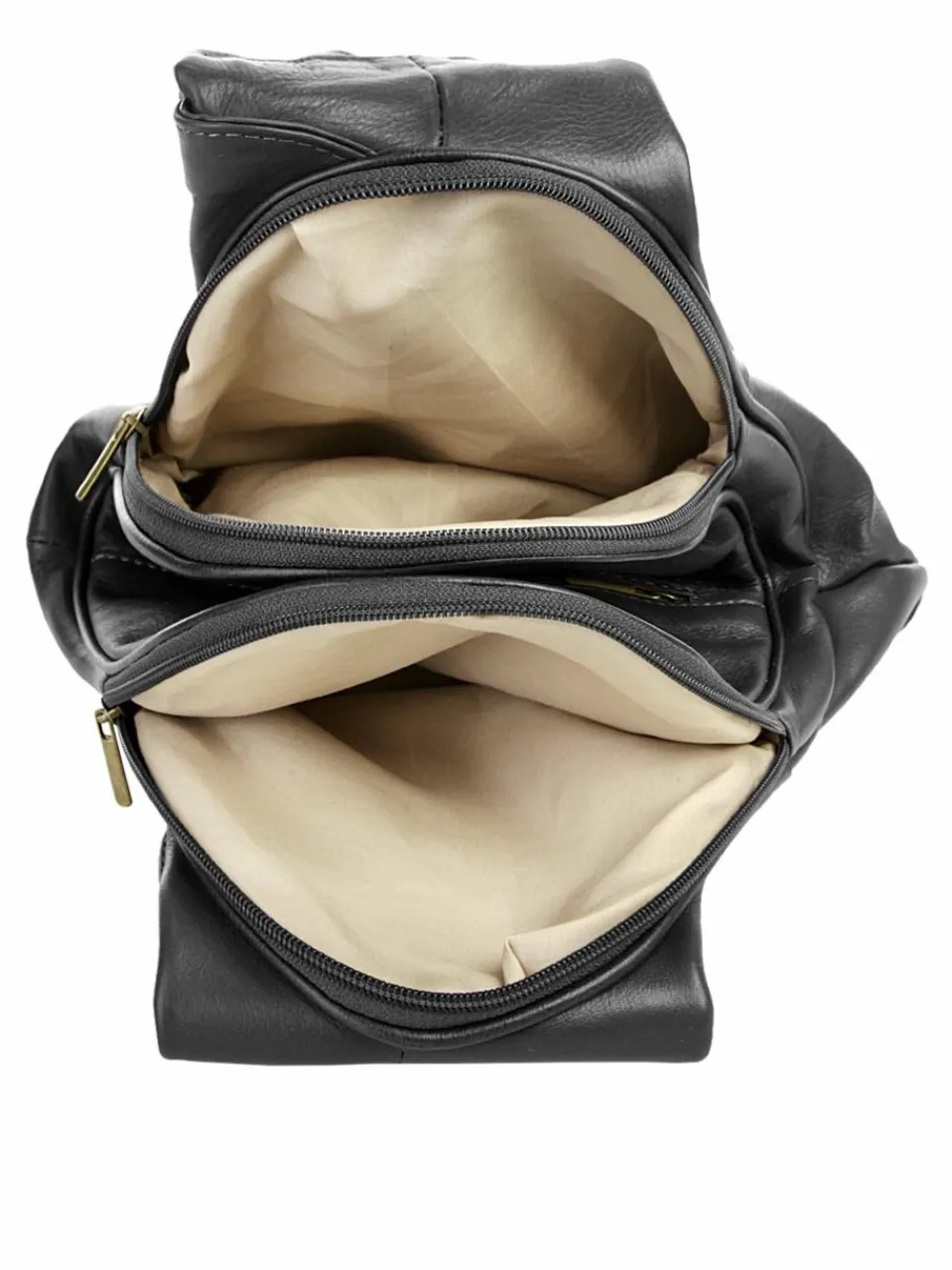 piké Taschen & Rucksäcke<Damen Rucksack schwarz uni