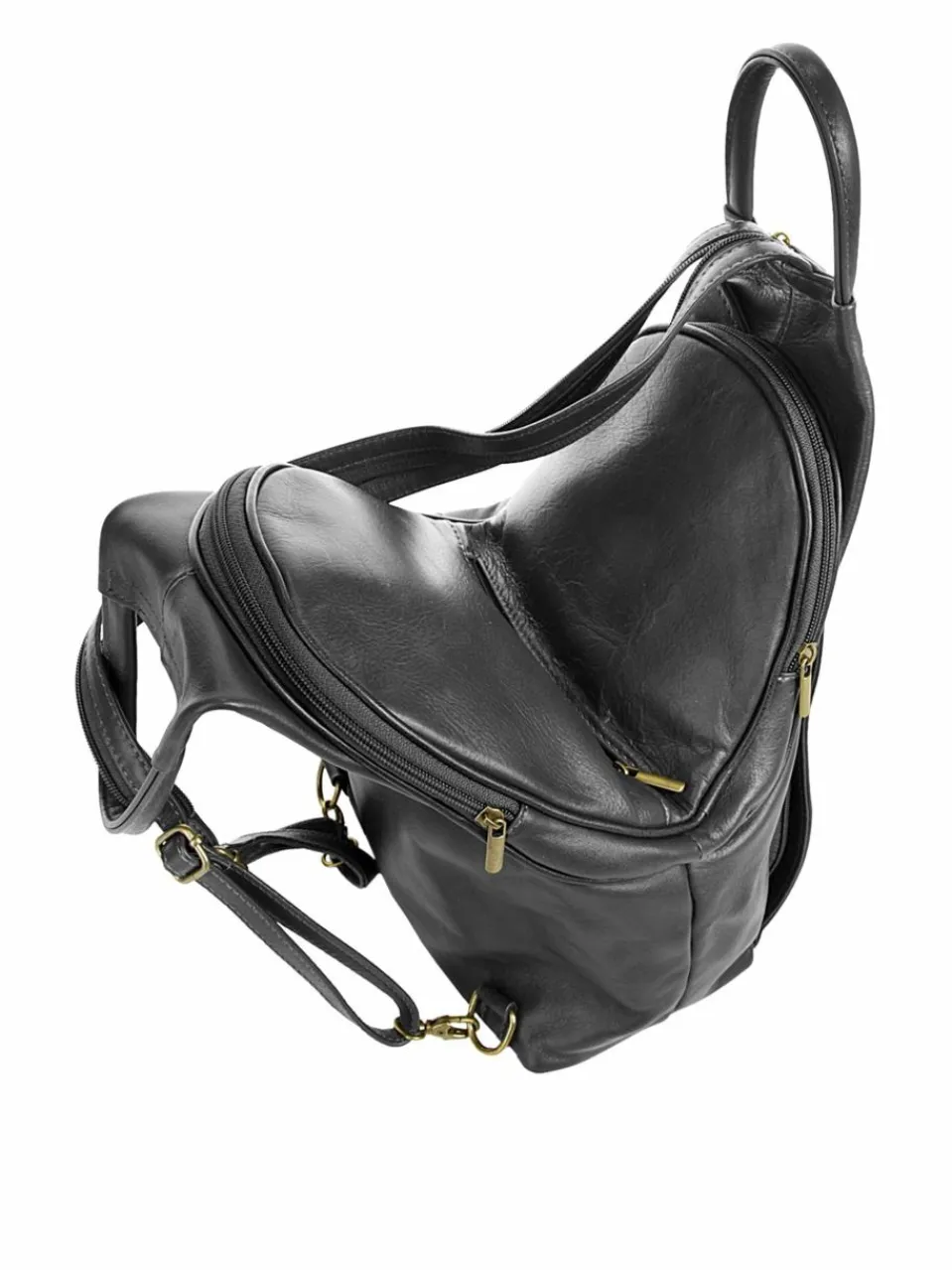 piké Taschen & Rucksäcke<Damen Rucksack schwarz uni