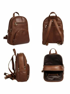 piké Taschen & Rucksäcke<Damen Rucksack braun uni