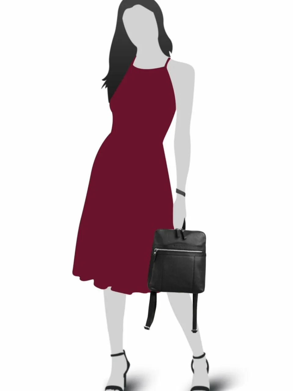 Betty Barclay Taschen & Rucksäcke<Damen Rucksack schwarz uni