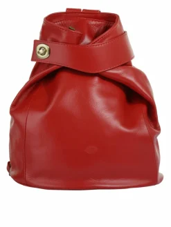 piké Taschen & Rucksäcke<Damen Rucksack rot uni