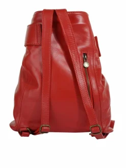 piké Taschen & Rucksäcke<Damen Rucksack rot uni