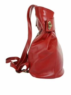 piké Taschen & Rucksäcke<Damen Rucksack rot uni