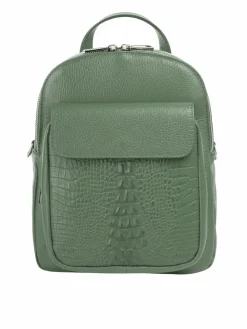 Cluty Taschen & Rucksäcke<Damen Rucksack grün uni