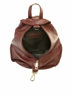 piké Taschen & Rucksäcke<Damen Rucksack braun uni