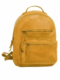 Cluty Taschen & Rucksäcke<Damen Rucksack gelb uni