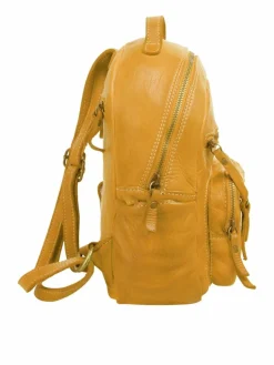 Cluty Taschen & Rucksäcke<Damen Rucksack gelb uni