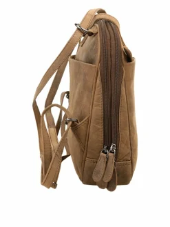 BAGAN Taschen & Rucksäcke<Damen Rucksack braun uni
