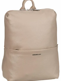 Mandarina Duck Taschen & Rucksäcke<Damen Rucksack - Mellow Leather Squared Backpack FZT38 beige uni