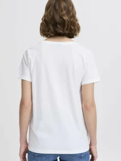 North Bend Shirts & Tops<Damen Rundhalsshirt - NBGita weiß uni