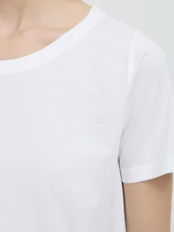 North Bend Shirts & Tops<Damen Rundhalsshirt - NBGita weiß uni