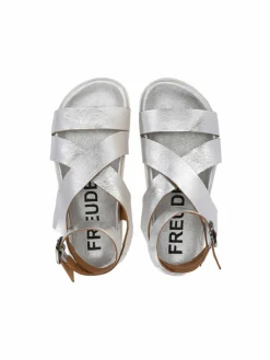 FREUDE Sandalen & Sandaletten<Damen Sandale - ALESSIA silber uni