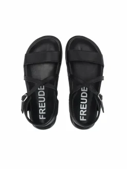 FREUDE Sandalen & Sandaletten<Damen Sandale - AMELINE schwarz uni