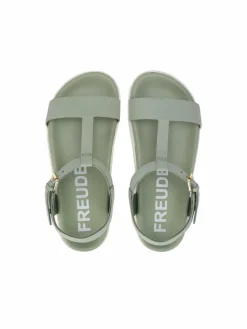 FREUDE Sandalen & Sandaletten<Damen Sandale - ARTE grün uni