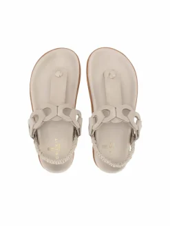 Crickit Zehentrenner|Sandalen & Sandaletten<Damen Sandale - ODINE beige uni